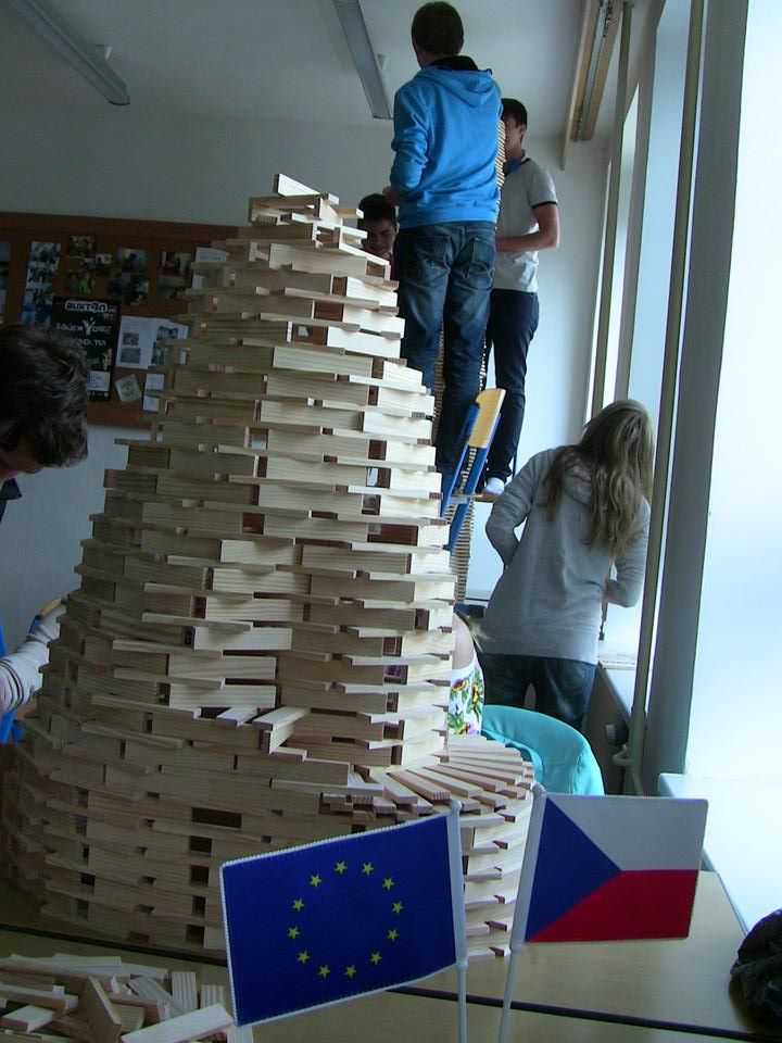 Stavba žáků ZŠ 3